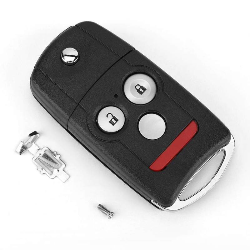 Auto Keyless Remote Flip Key Fob Case Cover Shell für Tl schützt den Schlüssel langanhaltend Abs schwarz von ETAINGYEUN