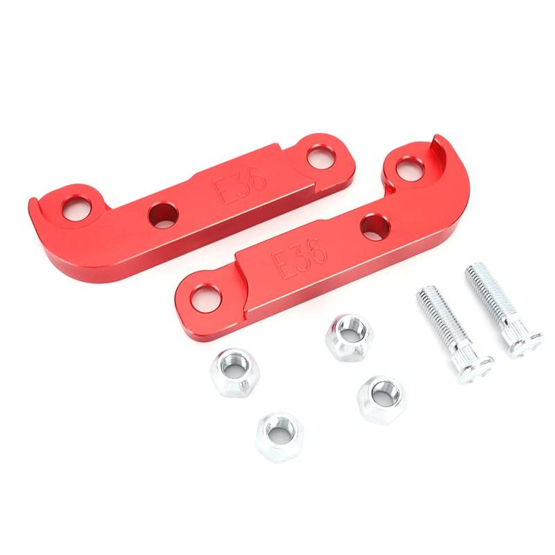 Auto-Lenk-Drift-Sperr-Adapter, praktisch, zur Erhöhung des Drehwinkels E36 M3 (Rot) von ETAINGYEUN