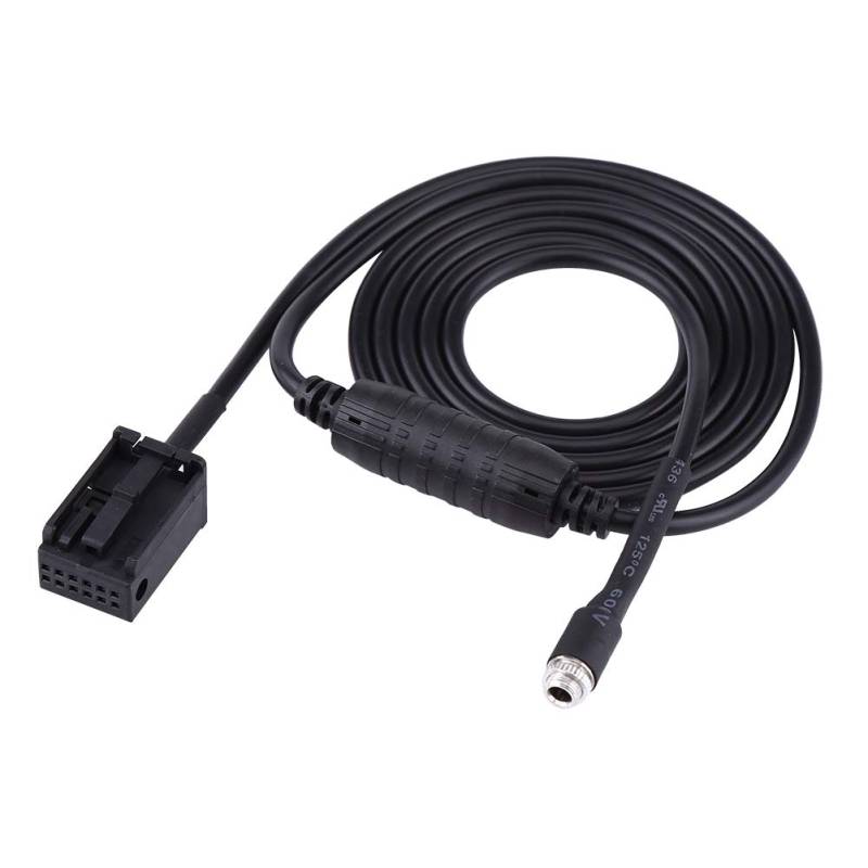 Auto Schwarz Weibliche Hilfs Adapter Kabel Datenübertragung Einfache Installation Für E85 E86 Z4 Cd X3 E83 12 Pin Für von ETAINGYEUN