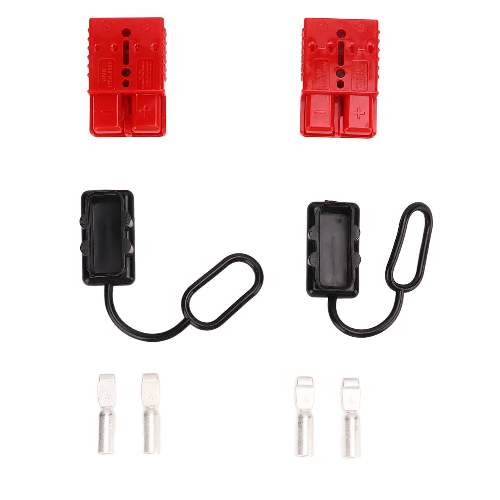 Batterie-Schnellverbindungsstecker, langlebig, 1/0 Awg, 600 V, Kit, Universal-Auto von ETAINGYEUN