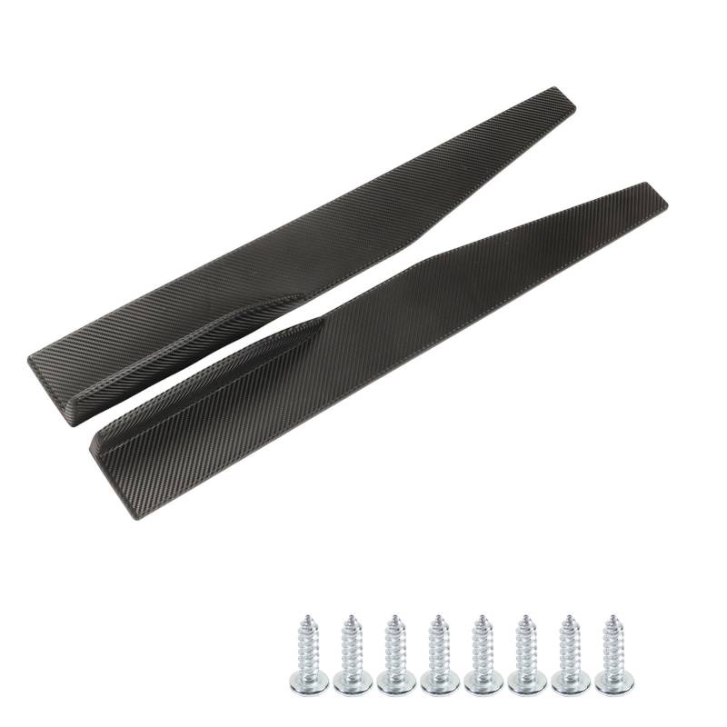 Carbon-Faser-Stil Seitenschweller Winglet Spoiler Stable Automobile Enhancement Kit von ETAINGYEUN