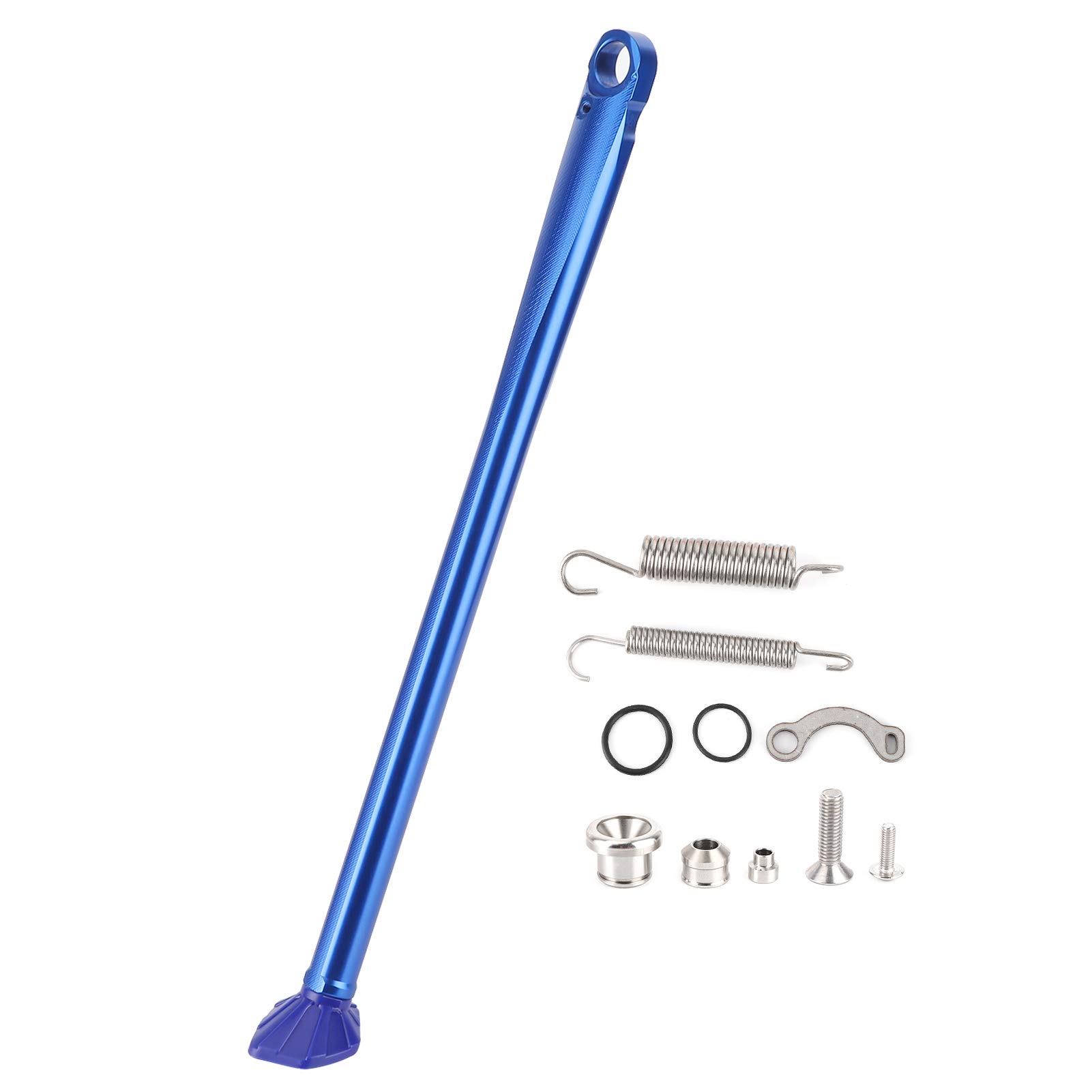 Cnc Aluminiumlegierung Kickstand Seitenständer Zubehör für Fe 250 Fe 350 Te 125 Unterstützung (A (blaue Stange und blauer Fuß)) von ETAINGYEUN