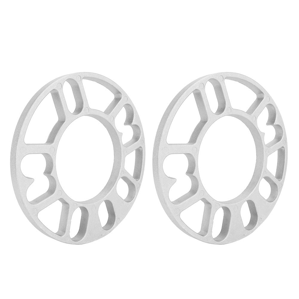 ETAINGYEUN 10 mm Universal-Radabstandshalter, Aluminium-Radadapter für 4 5-Loch-Räder, 2 Stück von ETAINGYEUN