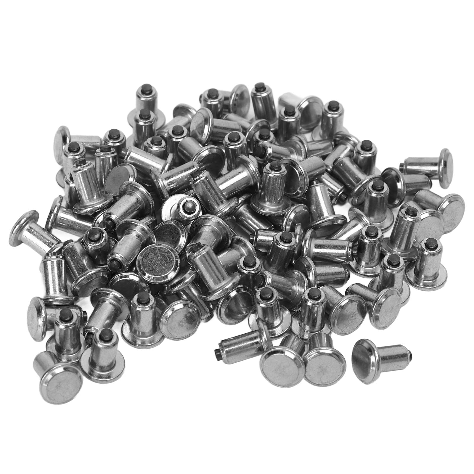 ETAINGYEUN 100PCS Reifen Spikes Silber Universal Verschleißfeste Anti-Rutsch-Reifen Schnee Spikes für ATV UTV Gabelstapler von ETAINGYEUN