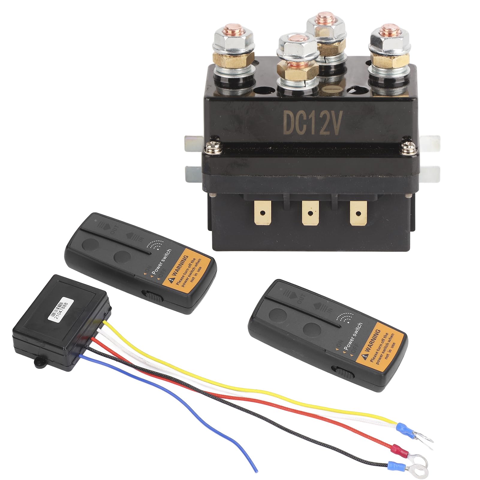 ETAINGYEUN DC500A 12V Winden-Fernbedienungsset mit Magnetrelais, kompatibel mit ATV und UTV für einfaches und sicheres Arbeiten von ETAINGYEUN