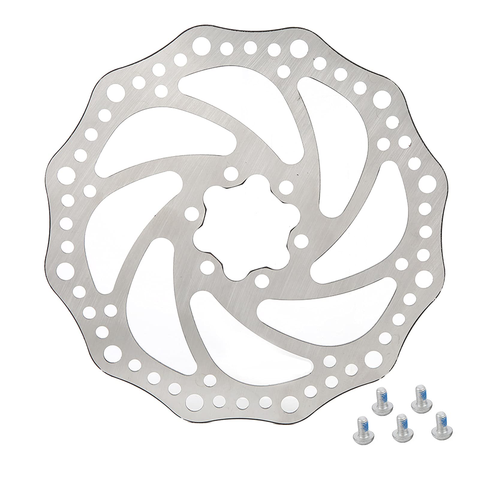 Fahrradscheibenbremslegungslegungsstahl 160 mm Gewinde -Hubs Fahrrad Rotorzubehör Bergklappbikes von ETAINGYEUN