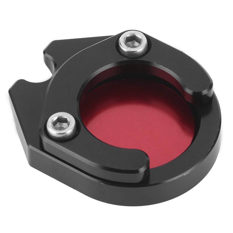 Mittelmontiertes Fußständer-Vergrößerungspolster, Legierungsmaterial, passend für Nmax155 Nmax125 Xmax 125 Nvx155 (Rot) von ETAINGYEUN