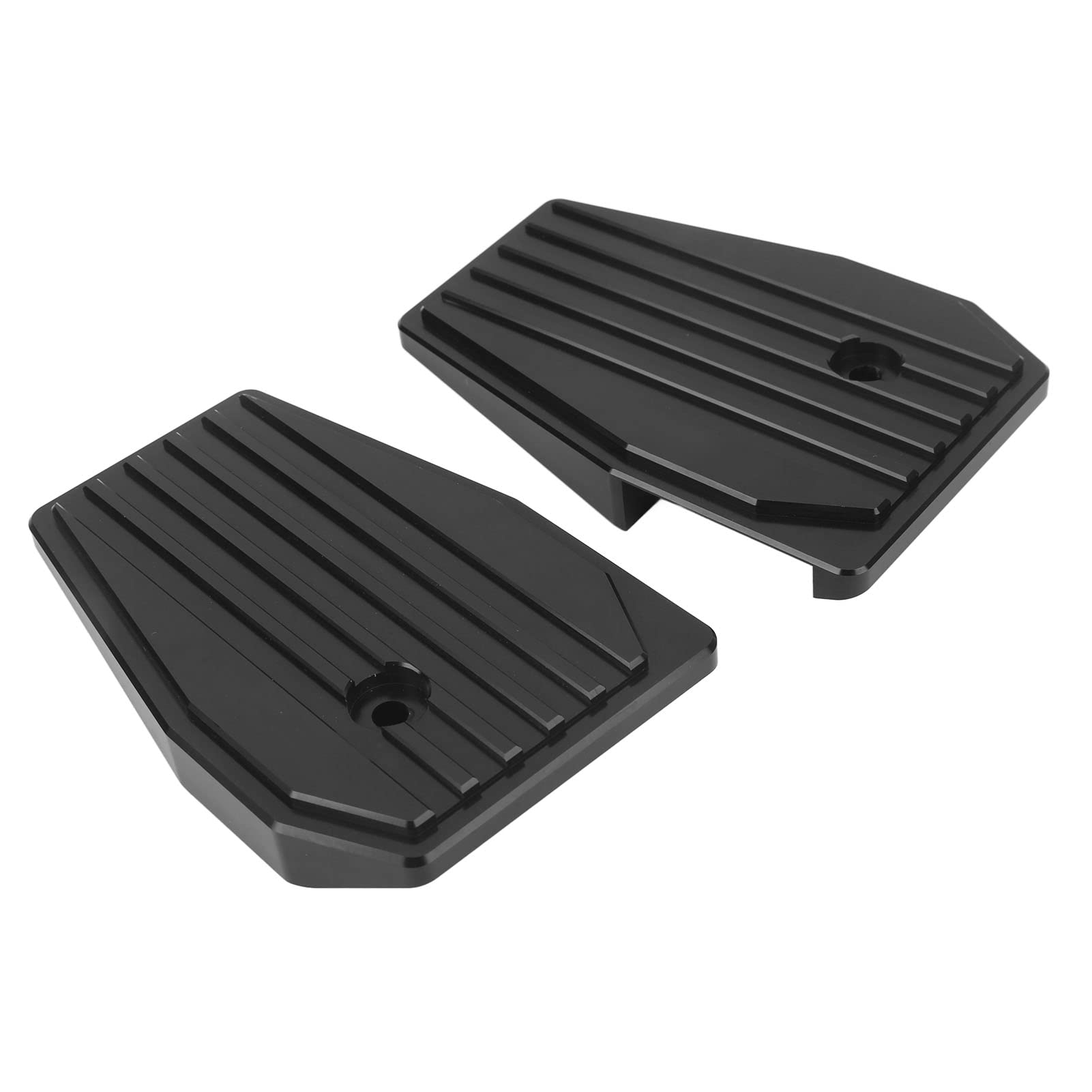 Motorrad Fußstütze CNC Aluminium Legierung Skid Fuß Pad Ersatz Material Weitbereich Professionelle Design Für Cmx500 Cmx300 Zubehör (Schwarz) von ETAINGYEUN