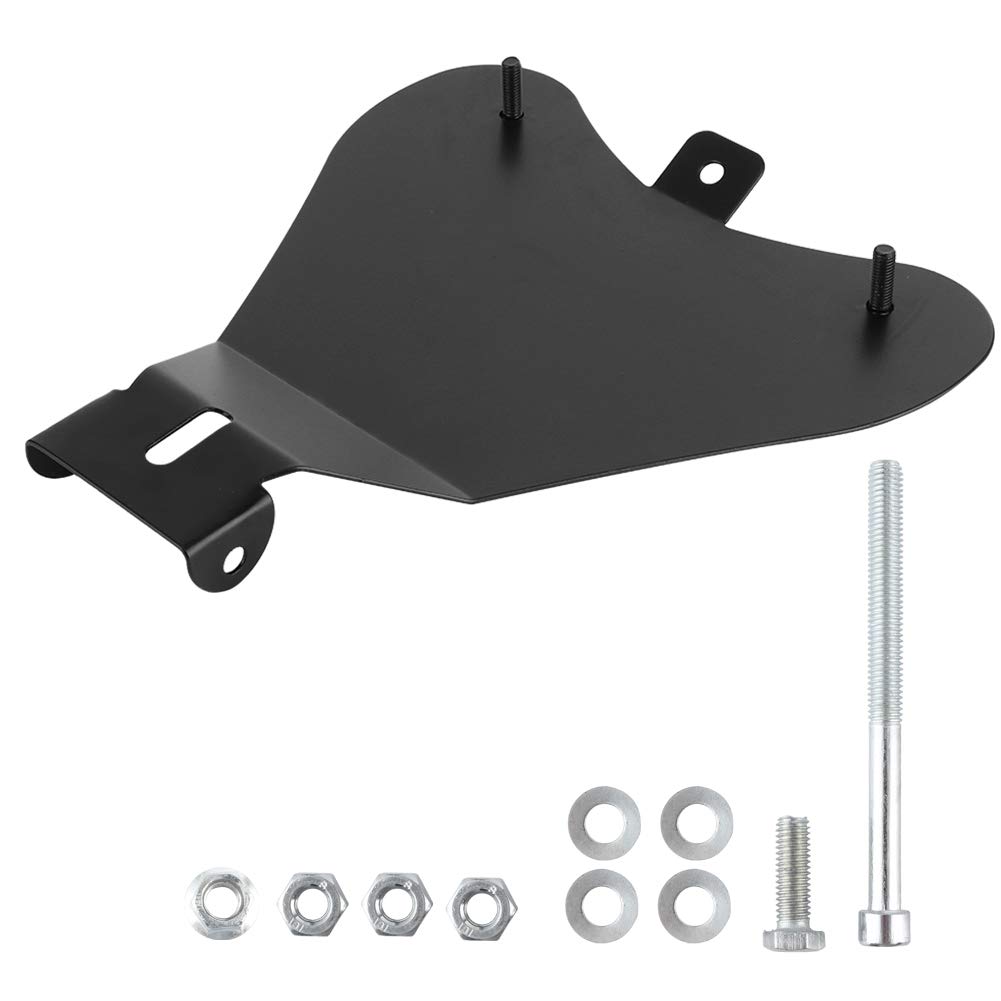 Motorrad Single Base Halterung Halter Unterstützung Kit Stahl für Bobber Chopper Custom XL 883 1200 Fahrer von ETAINGYEUN