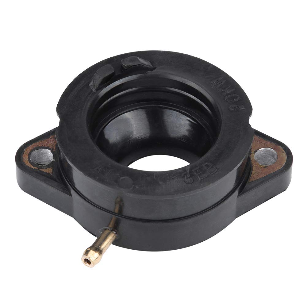 Motorrad Vergaser Ansaugkrümmer Adapter Gelenkmanschette für SR400 SR500 93-00 91-99, Schwarz von ETAINGYEUN