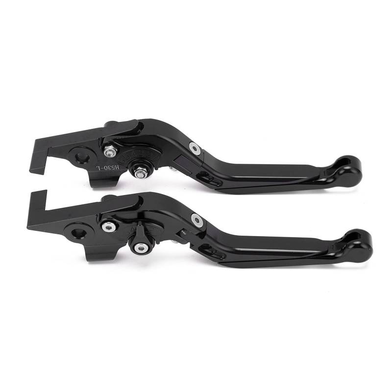 Motorrad regulierbarer Bremshebel CNC-Aluminiumlegierung Ersatz Tmax 530 2012 2019 für verbesserte Kontrolle (Schwarz) von ETAINGYEUN