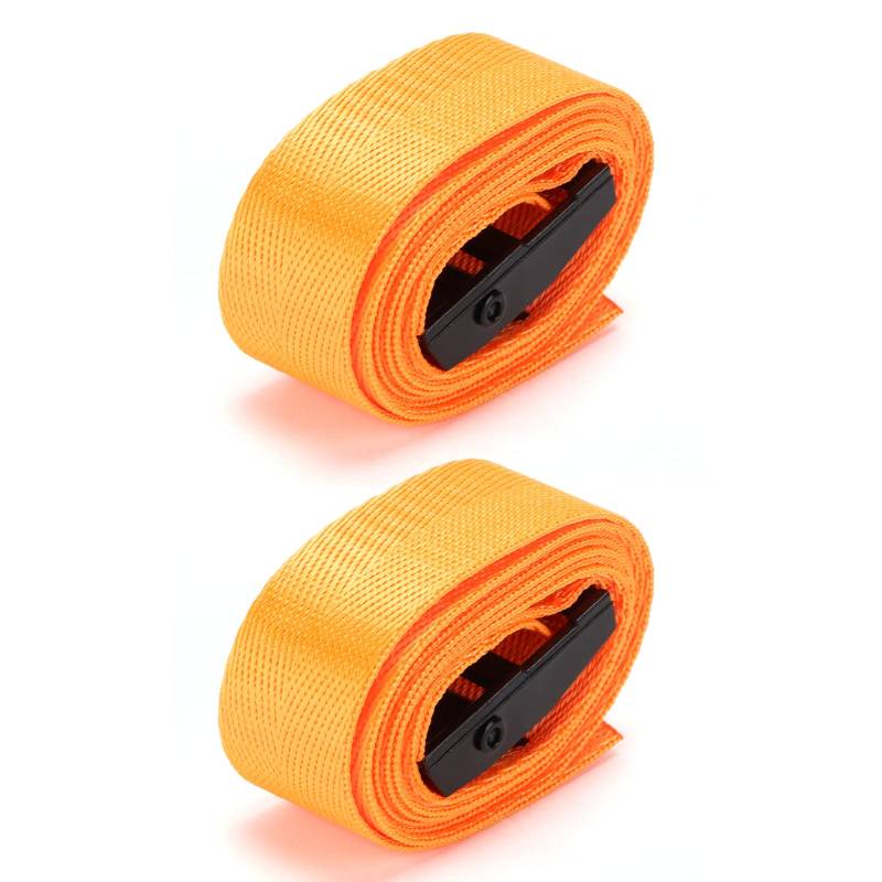 Peitschenreihen Orange Heavy Duty Binding Gures Zinklegungsschnallen zum Sichereten von Gurten festlegen (3 Meter) von ETAINGYEUN