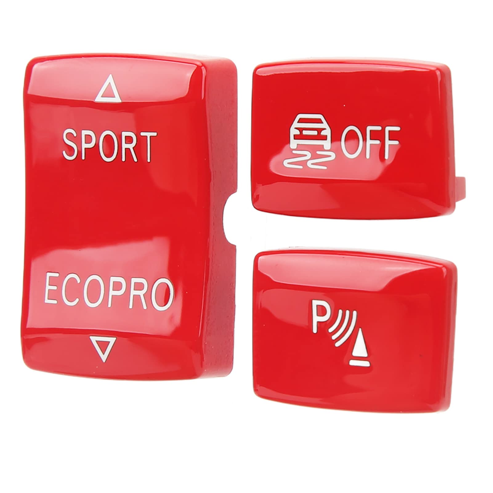 Schaltknopf-Kit, ESP-Anti-Rutsch-Schalter, Sportknopf, Sensorschlüssel, Ersatz für F20, F21, F22, F23 (Rot) von ETAINGYEUN