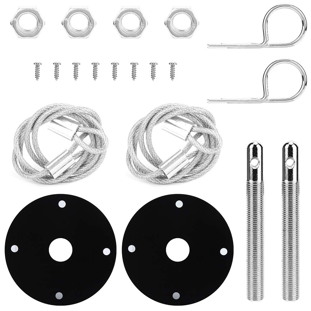 Universal Racing Sport Haarnadel Style Hood Pin Locking Kit Halten Sie Rennwagen aus Aluminiumlegierung fest von ETAINGYEUN