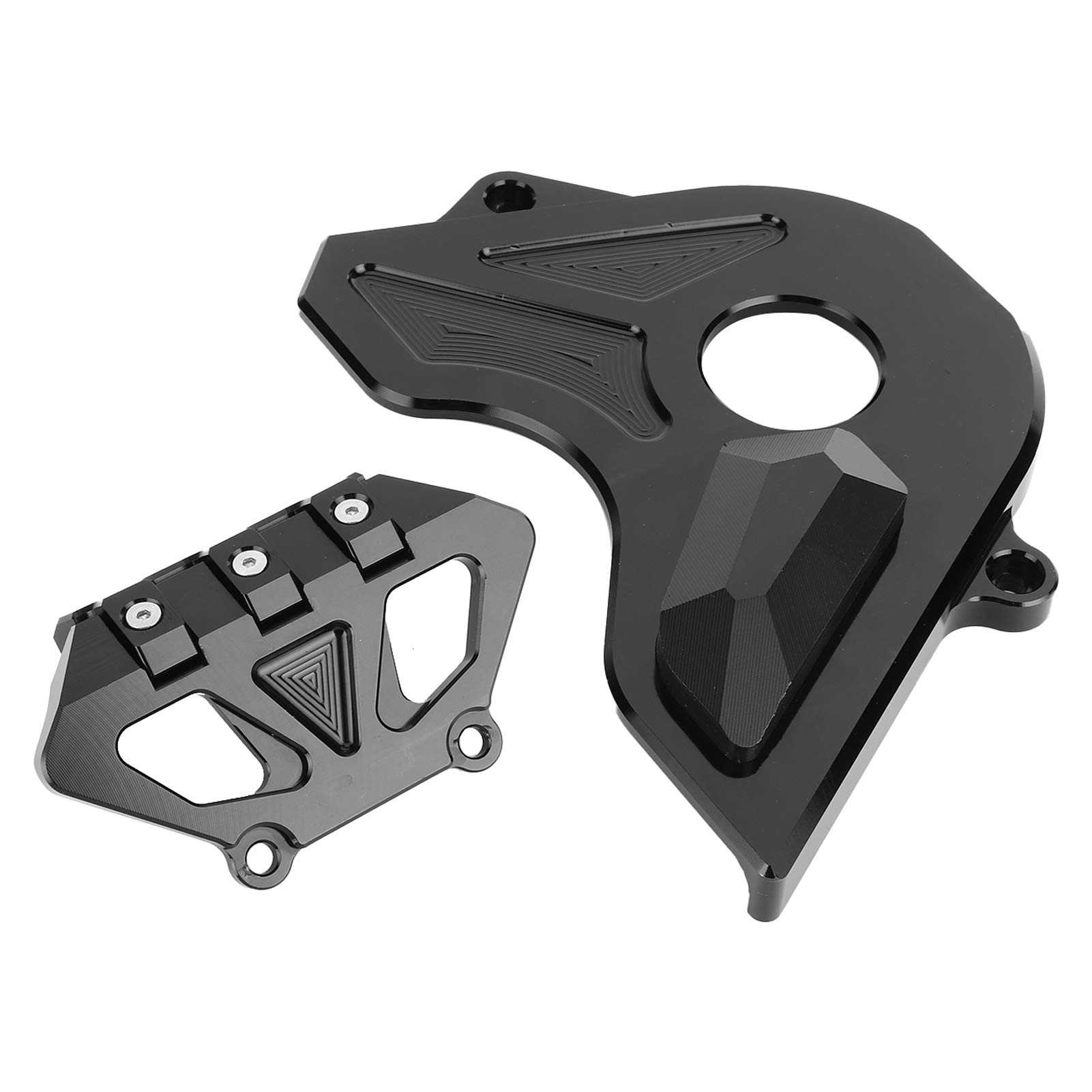 Vorderer Kettenrad-Kettenschutz, CNC-Aluminium-Abdeckungsschutz, passend für Cbr650f Cb650f Cb650r Motorrad von ETAINGYEUN