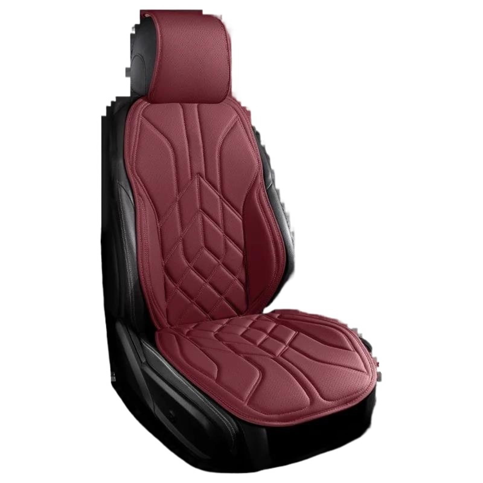 ETEKGVYVA Auto-Sitzbezüge Für Dodge Für RAM 1500 Für Nitro Individuelle Sitzbezug Auto Innen Sitzbezug Zubehör Auto-Schonbezüge(Wine red) von ETEKGVYVA