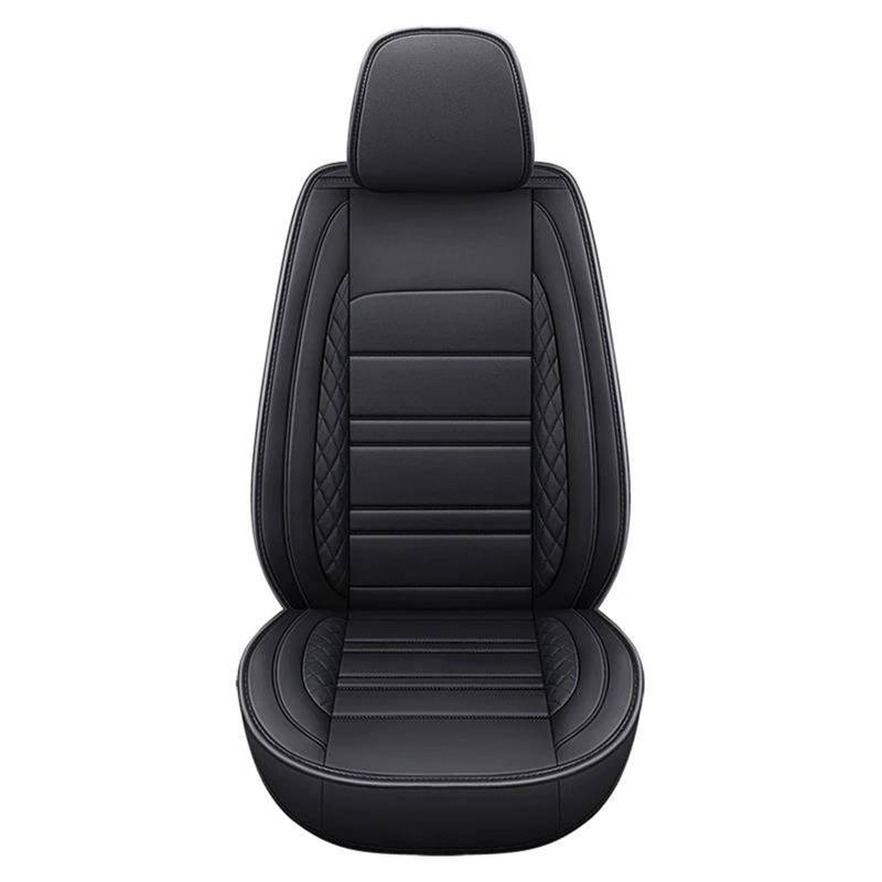 ETEKGVYVA Auto-Sitzbezüge Für Kia Für Ceed Für Stinger Für Sportage Für Stonic Für Seltos Für Proceed Für Soul Für Rio Individuelle Sitzbezug Auto-Schonbezüge(1set-Black) von ETEKGVYVA