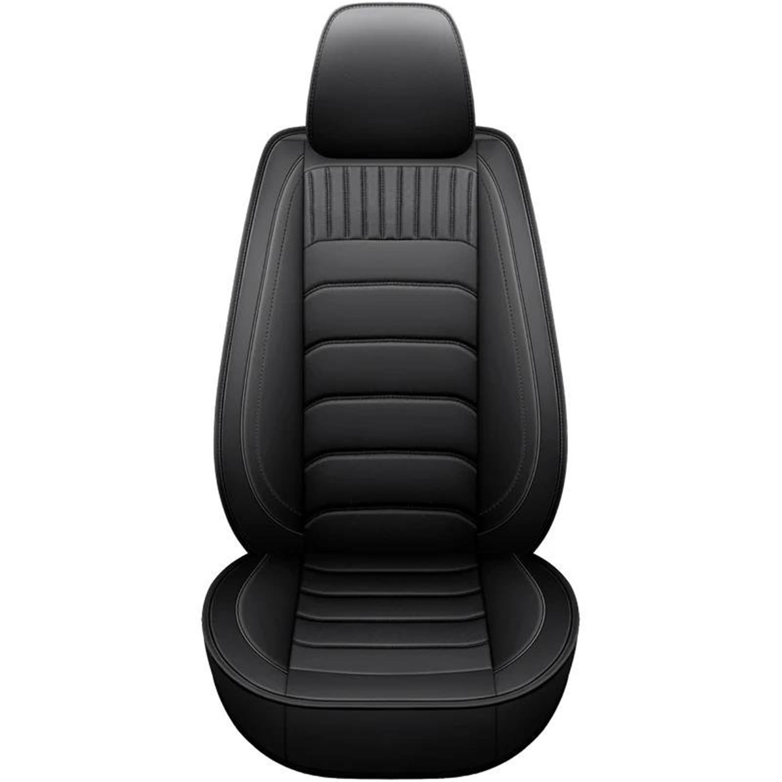 ETEKGVYVA Auto-Sitzbezüge Für Mitsubishi Für ASX Benutzerdefinierte Sitzbezug Auto Innen rutschfeste Innensitzbezug Zubehör Auto-Schonbezüge(1set-Black) von ETEKGVYVA