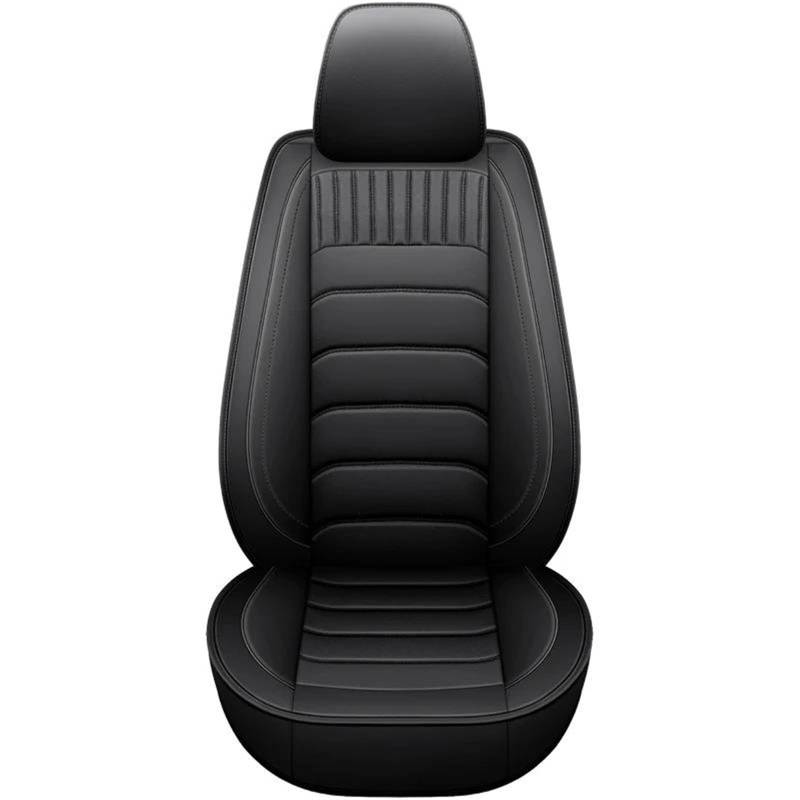 ETEKGVYVA Auto-Sitzbezüge Für Mitsubishi Für ASX Benutzerdefinierte Sitzbezug Auto Innen rutschfeste Innensitzbezug Zubehör Auto-Schonbezüge(1set-Black) von ETEKGVYVA