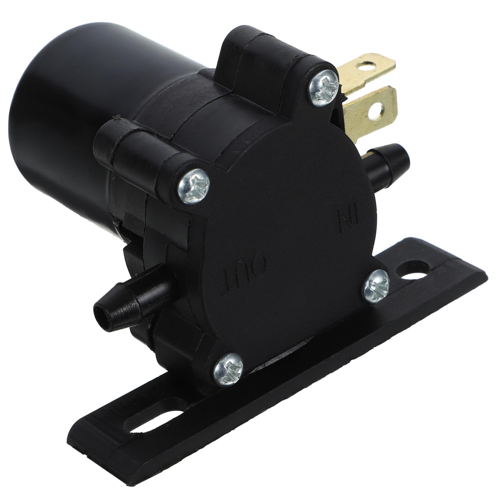 ETHZZLE Universal 12V Scheibenwaschpumpenmotor Ersatzmotor Für Fahrzeug Waschanlage Hochleistungs Windschutzscheibenwaschpumpenmotor Idealer Ersatz Für Defekte von ETHZZLE