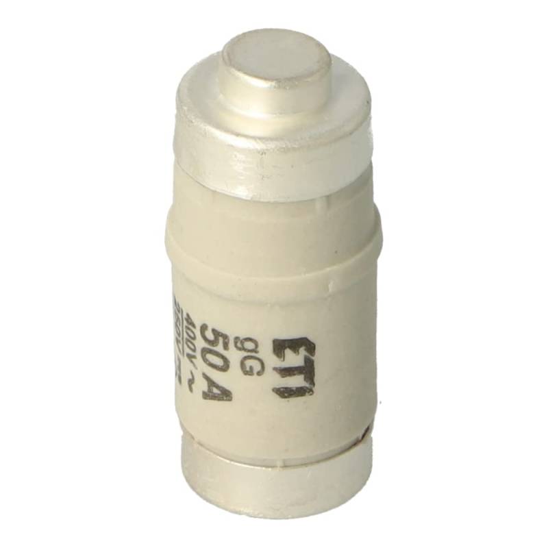 D02-50A | D02/50A/GL | ETI D02 (E18) 50A GL BOTTLE FUSE 400V von ETI