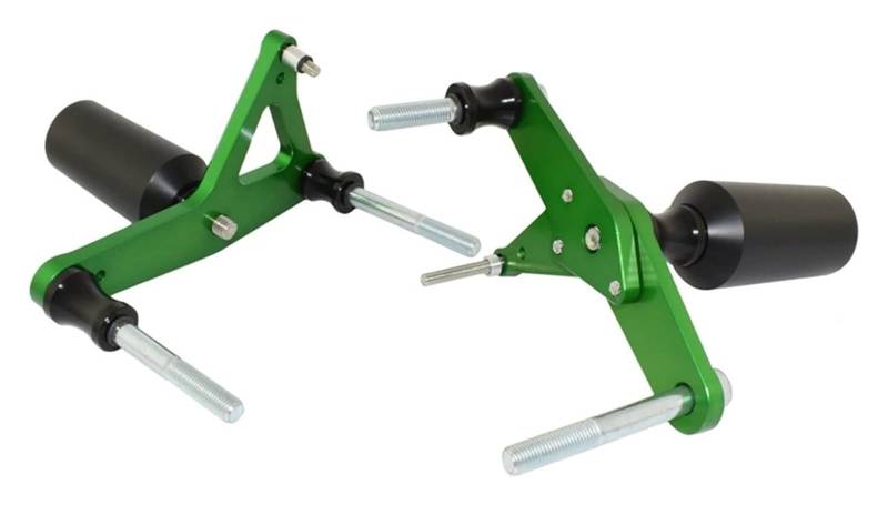 ETIGBG Sturzprävention bei Motorrädern Crash Pads Motor Schutz Rahmen Slider Schutz Für Ka&wasaki Z1000SX Für Ninja 1000 1000SX 2017 2018 2019 2020 2021 2022(Green) von ETIGBG