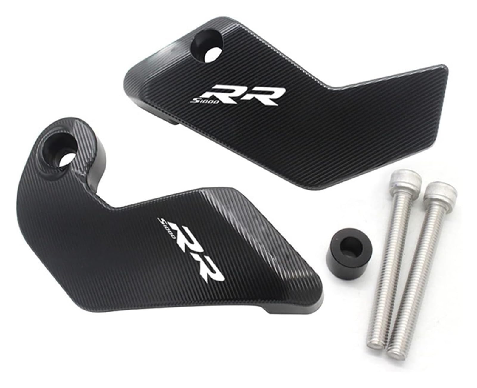 ETIGBG Sturzprävention bei Motorrädern Motorrad Körper Schutz Rahmen Anti Crash Slider Fallende Schutz Rahmen Slider Pads Für S1000RR 2021-2022(Black) von ETIGBG