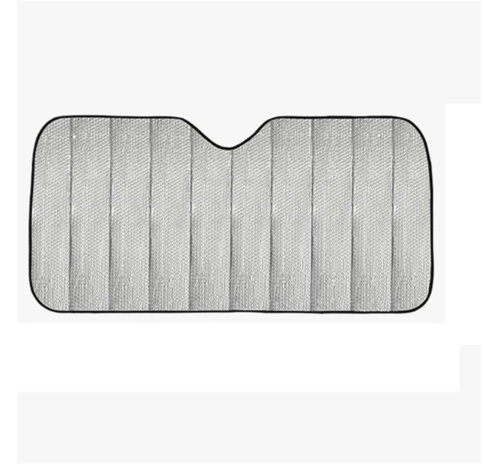 Eisschutzfolien Auto-Sonnenschutz, Fenstervisier, Faltbar, Für Den Außenbereich, Windschutzscheibe, Sonnenblende, Frontscheibe, Auto-Visier, Auto-Außenzubehör(130x60cm) von ETIGBG