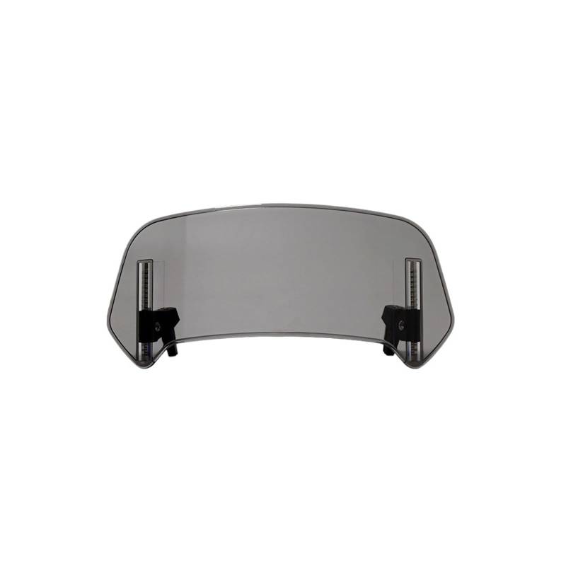 Für Kawasaki Universal Motorrad Windschutzscheibenverlängerung Verstellbarer Spoiler Clamp-On Windschutzscheibenabweiser Motorrad-Handschutz. Handschutz(A Small Smoke) von ETIGBG