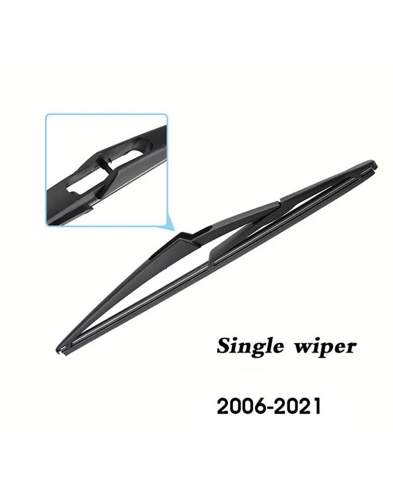 Für Qashqai Fließheck 2006 2007 2008 2009-2021 Auto Wischer Hinten Zurück Fenster Windschutzscheibe Scheibenwischer Auto Zubehör 305 Mm Wischerblätter(Single Wiper) von ETIGBG