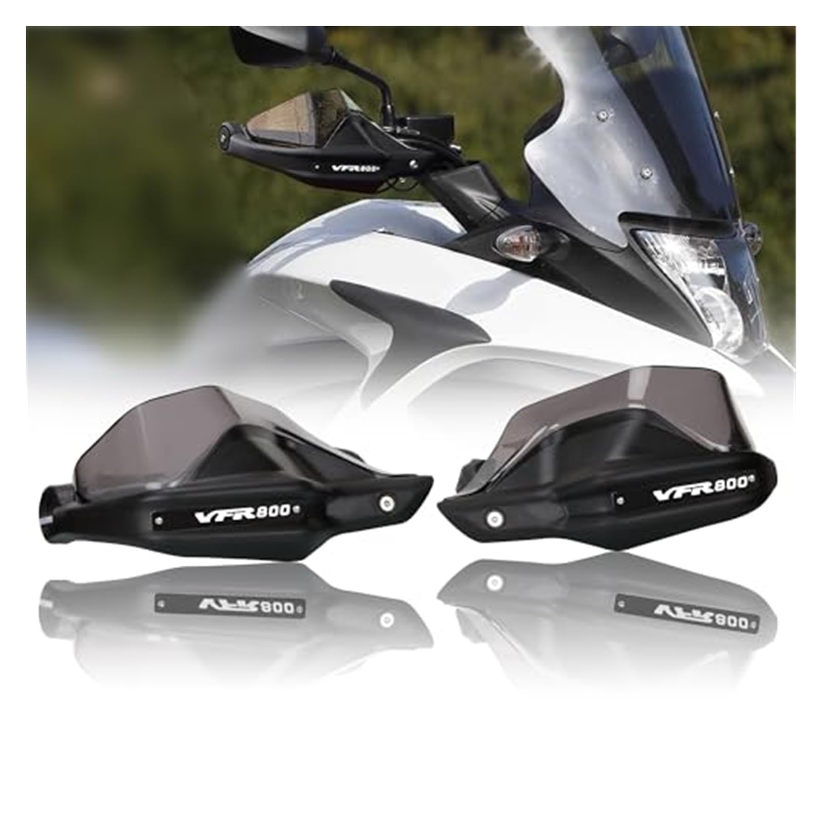 Handschützer, spezieller Handschutz, Motorrad-Handschützer, Lenkerschützer, Windschutzscheibe für VFR800X VFR 800 X Crossrunner 2015–202 Motorrad-Handschutz. Handschutz(4) von ETIGBG