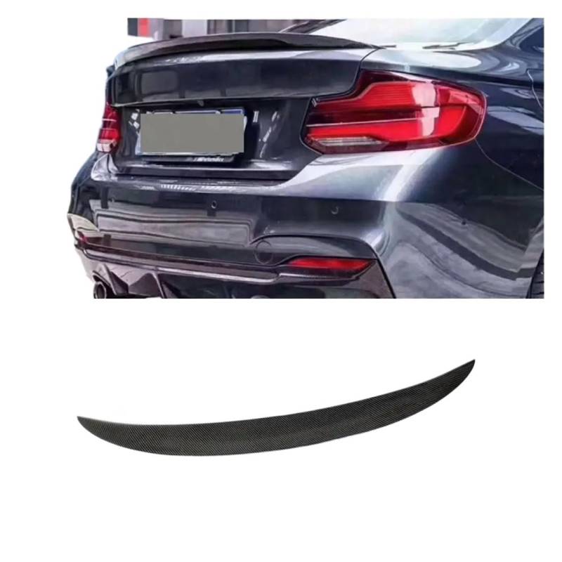 Heckspoiler Für 2er F22 F87 M2 Coupe 2014-2019 Heckspoiler Heckdeckspoiler Autoflügel ABS Entenschnabel Heckkofferflügel(XL1000V SMOKE) von ETIGBG