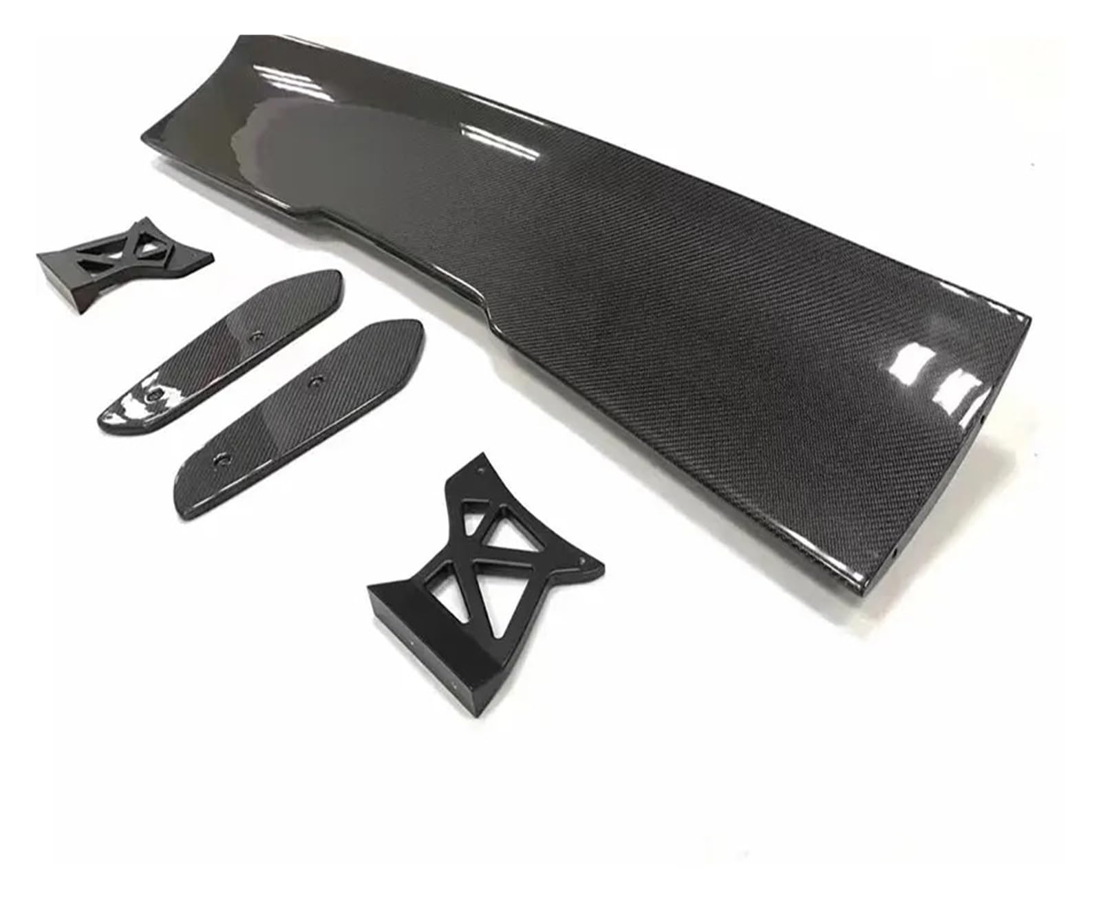 Heckspoiler Für M3 F80 G80 M4 F82 G82 Carbon Schwanz Flossen Hinten Stamm Spoiler Guide Flügel Hinten Flügel(Forged Carbon) von ETIGBG