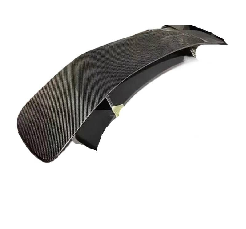 Heckspoiler Für Tesla Modell 3 2018 2019 2020 2021 2022 2023 FRP/Forge Carbon Faser Auto Hinten Flügel Stamm Lip Spoiler(XL1000V Black) von ETIGBG