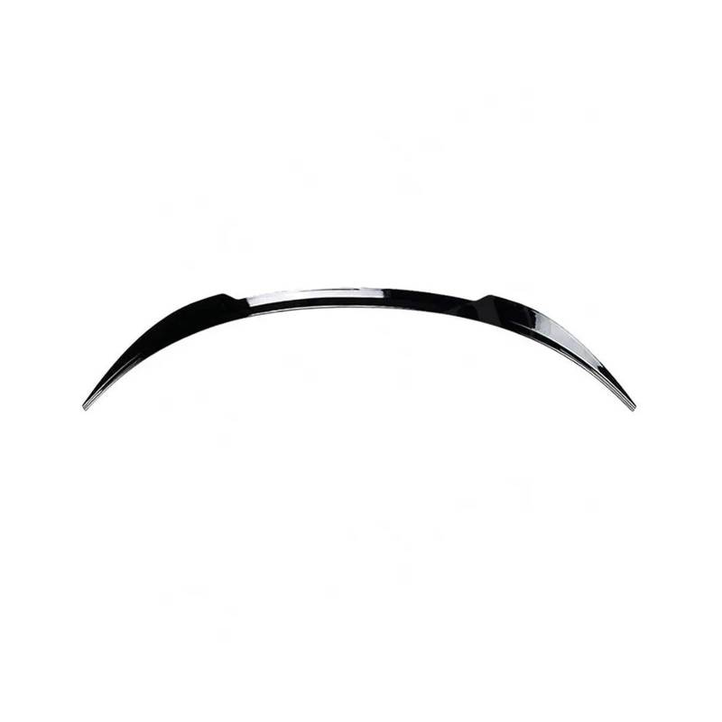 Heckspoiler Für Tesla Modell 3 Max ABS Schwarz Hinten Stamm Flügel Spoiler Auto Zubehör Heckspoiler Flügel Carbon Look Hinten Dach Spoiler(ABS Gloss Black) von ETIGBG