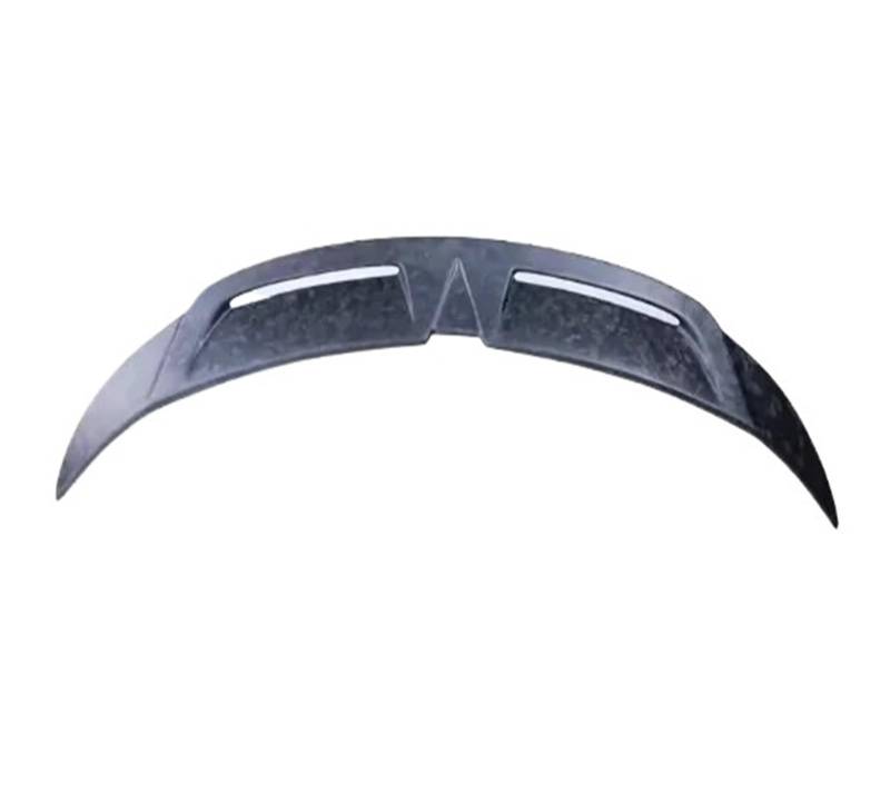 Heckspoiler Für Tesla Modell Y 2020 2021 2022 2023 Glanz Schwarz/Geschmiedete Carbon Faser Auto Hinten Flügel Stamm Lip Spoiler(Matte Forged Carbon) von ETIGBG