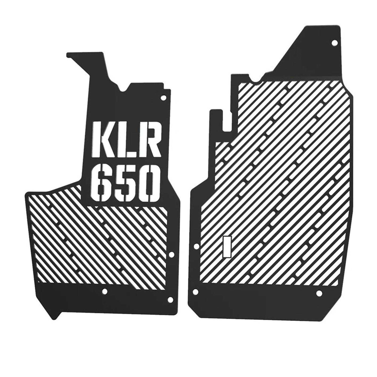 Kühler Schutz Für Kawasaki KLR650 Reisenden 2023 2024 Kühlergrill Abdeckung Kühler Schutz Motorrad Grille Schutz Abdeckung Wasser Tank Net(2 Set) von ETIGBG