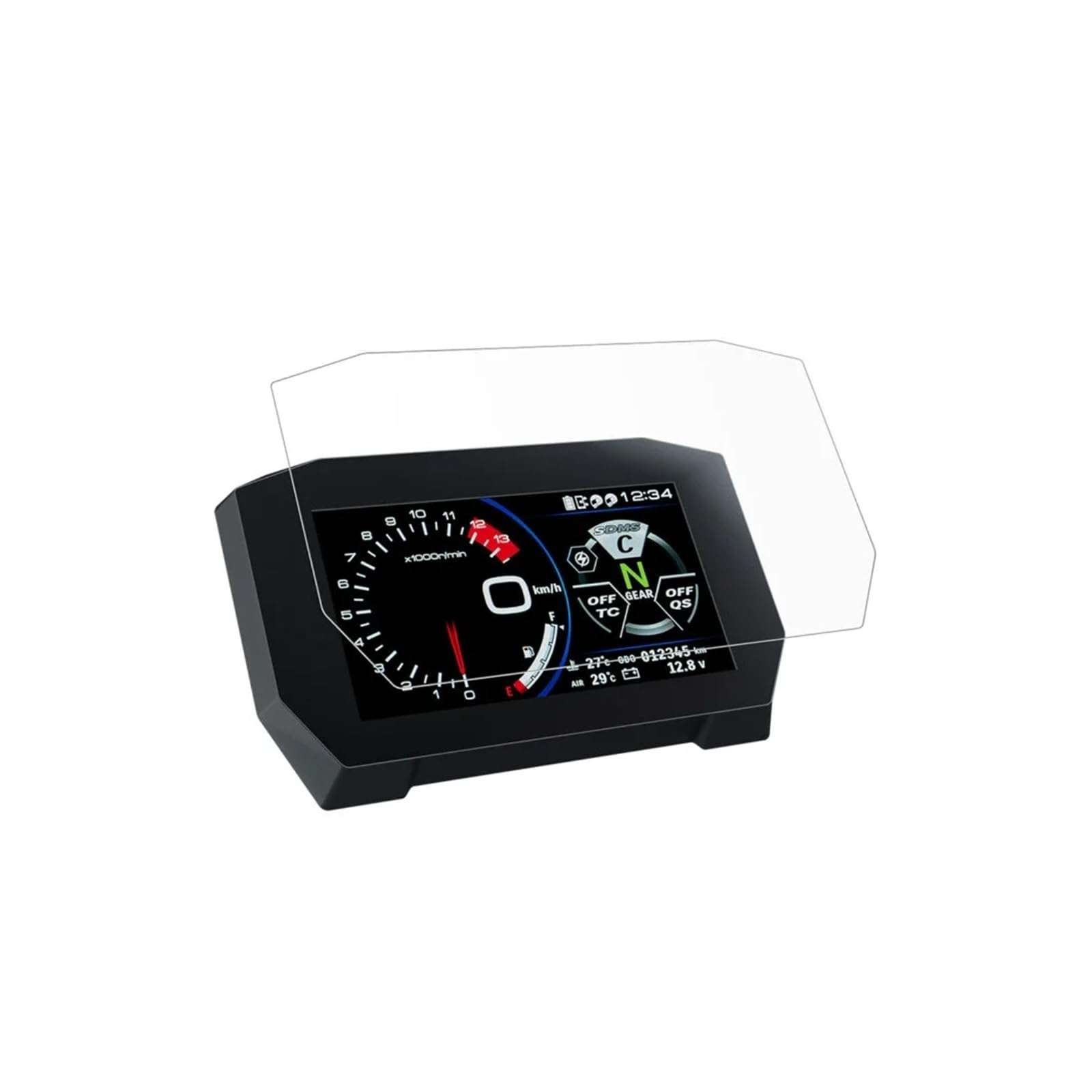 Motorrad Cluster Kratzschutzfolie Für Suzuki Für GSX-S1000 GX GSXS1000GX 2024 Teile GSX-S1000GX Zubehör Dashboard Screen Protector Motorrad Instrument Film von ETIGBG