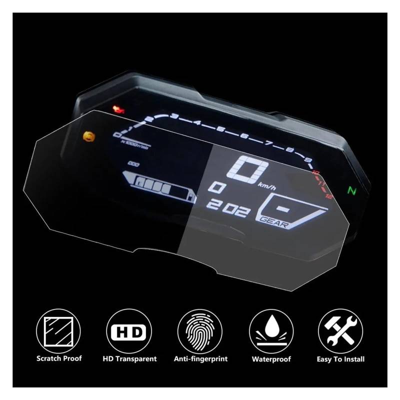 Motorrad Cluster Kratzschutzfolie Für ya&maha MT07 Für MT-07 FZ07 FZ 07 2020-2022 Motorrad Instrument Panel Film Dashboard Screen Protector von ETIGBG