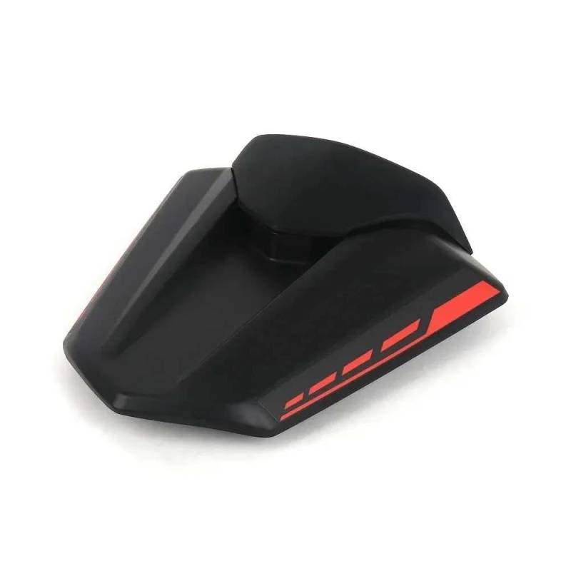 Motorrad Hinten Sozius-Sitz Für CB 750 Hornet 2023 2024 Motorrad Zubehör Hinten Sozius Sitz Gugel Abdeckung Verkleidung(Matte Black Red) von ETIGBG