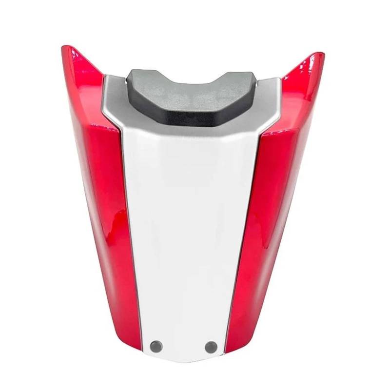 Motorrad Hinten Sozius-Sitz Für CB1000R 2019 2020 2021 2022 2023 2024 Motorrad Hinten Passagier Sozius Sitz Abdeckung Solo Verkleidung Gugel(Red Silver) von ETIGBG