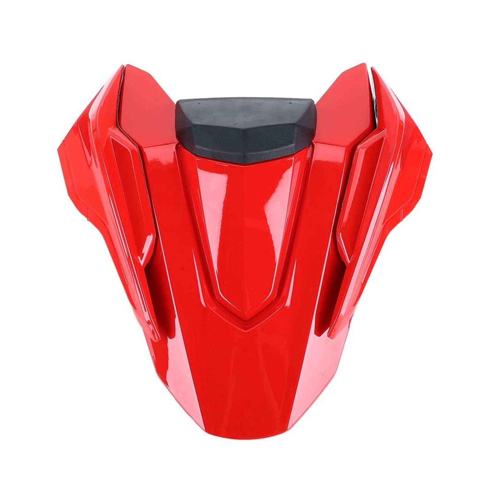 Motorrad Hinten Sozius-Sitz Für CB650R 2022 2023 Motorrad Hinten Sitz Abdeckung Schwanz Abschnitt Gugel Verkleidung Installieren Hinten Reitstock Kissen(Red) von ETIGBG