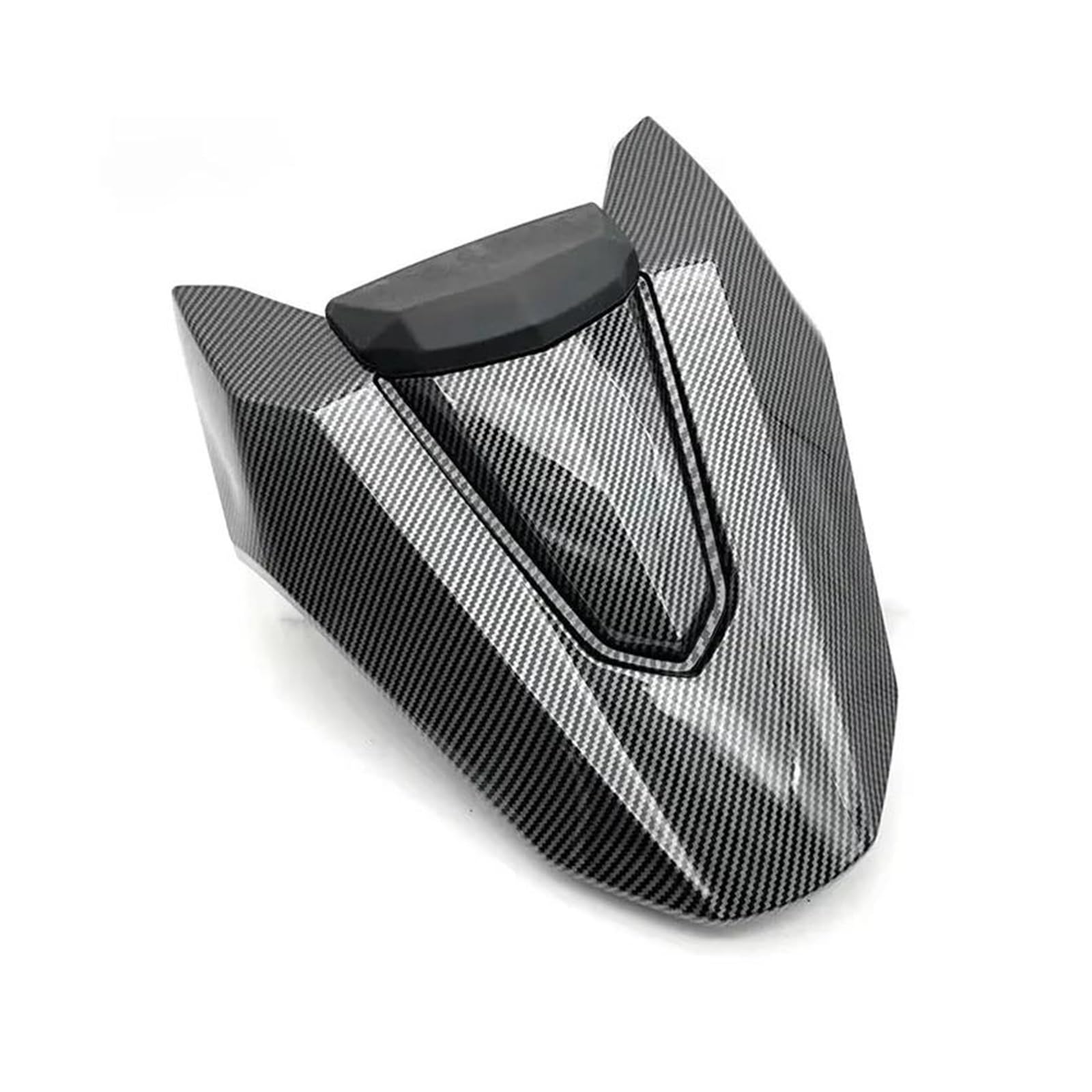 Motorrad Hinten Sozius-Sitz Für CB650R CBR650R 2019 2020 2021 2022 2023 Hinten Sitz Abdeckung Motorrad Sozius Pad Solo Sitz Gugel Verkleidung(Carbon Look) von ETIGBG