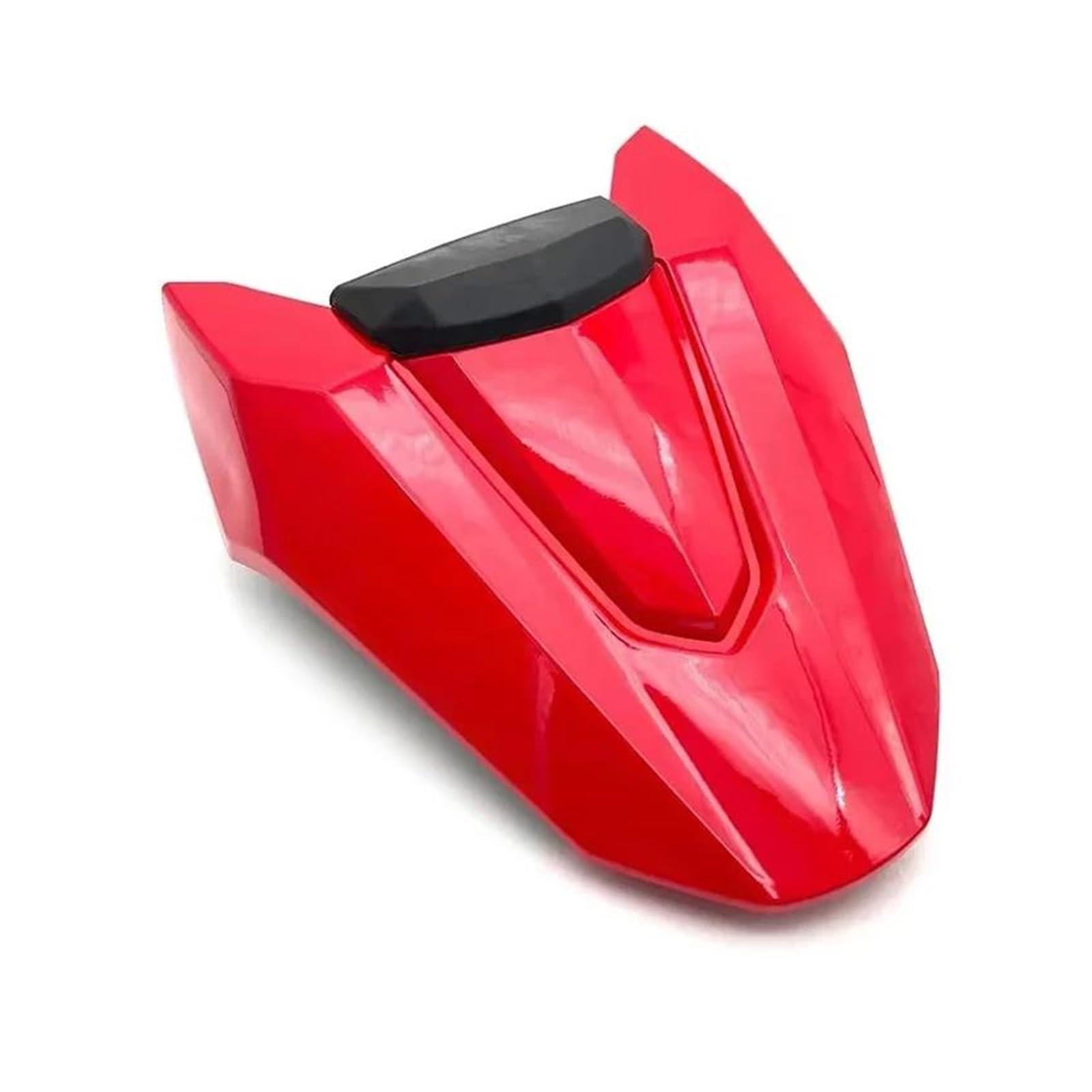 Motorrad Hinten Sozius-Sitz Für CB650R CBR650R 2019 2020 2021 2022 2023 Hinten Sitz Abdeckung Motorrad Sozius Pad Solo Sitz Gugel Verkleidung(Red) von ETIGBG