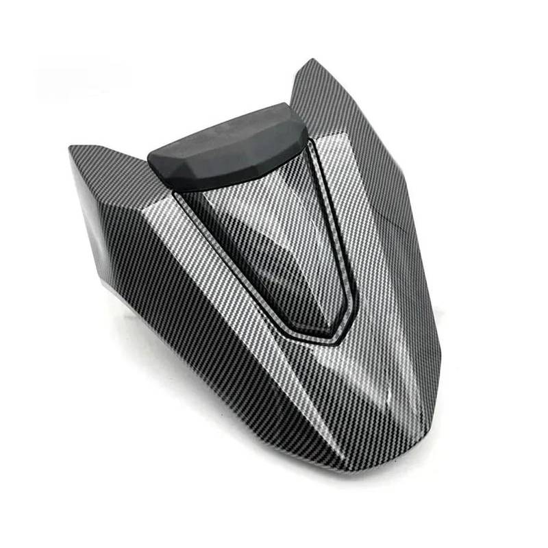 Motorrad Hinten Sozius-Sitz Für CB650R CBR650R 2019-2021 2022 2023 Motorrad Buckel Verkleidung Sozius Hinten Verkleidung Sitz Gugel Zubehör(Carbon Look) von ETIGBG