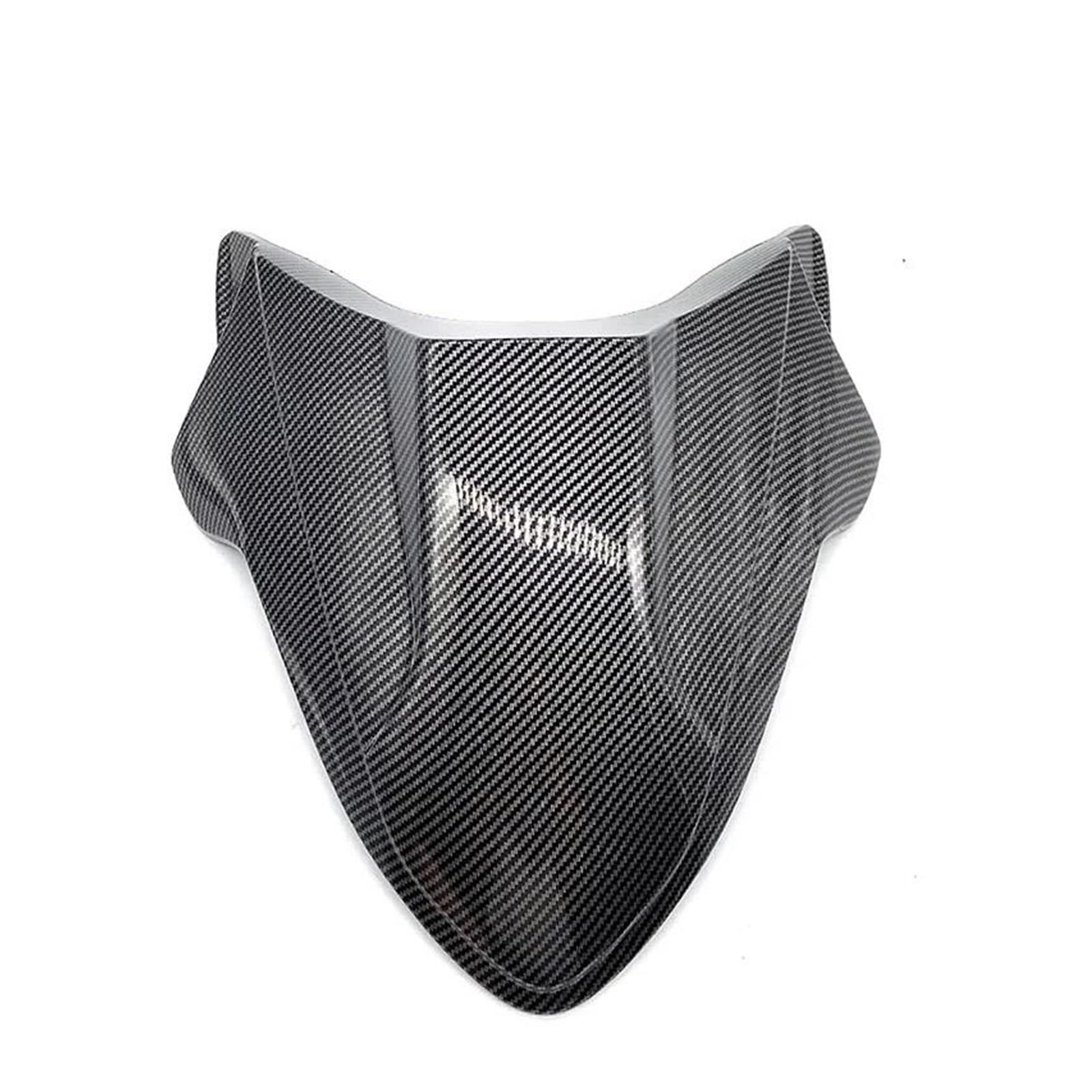 Motorrad Hinten Sozius-Sitz Für CB650R CBR650R 2021-2023 Motorrad Hinten Passagier Sozius Sitz Abdeckung Gugel Hinten Verkleidung Solo Gugel(Carbon Look) von ETIGBG