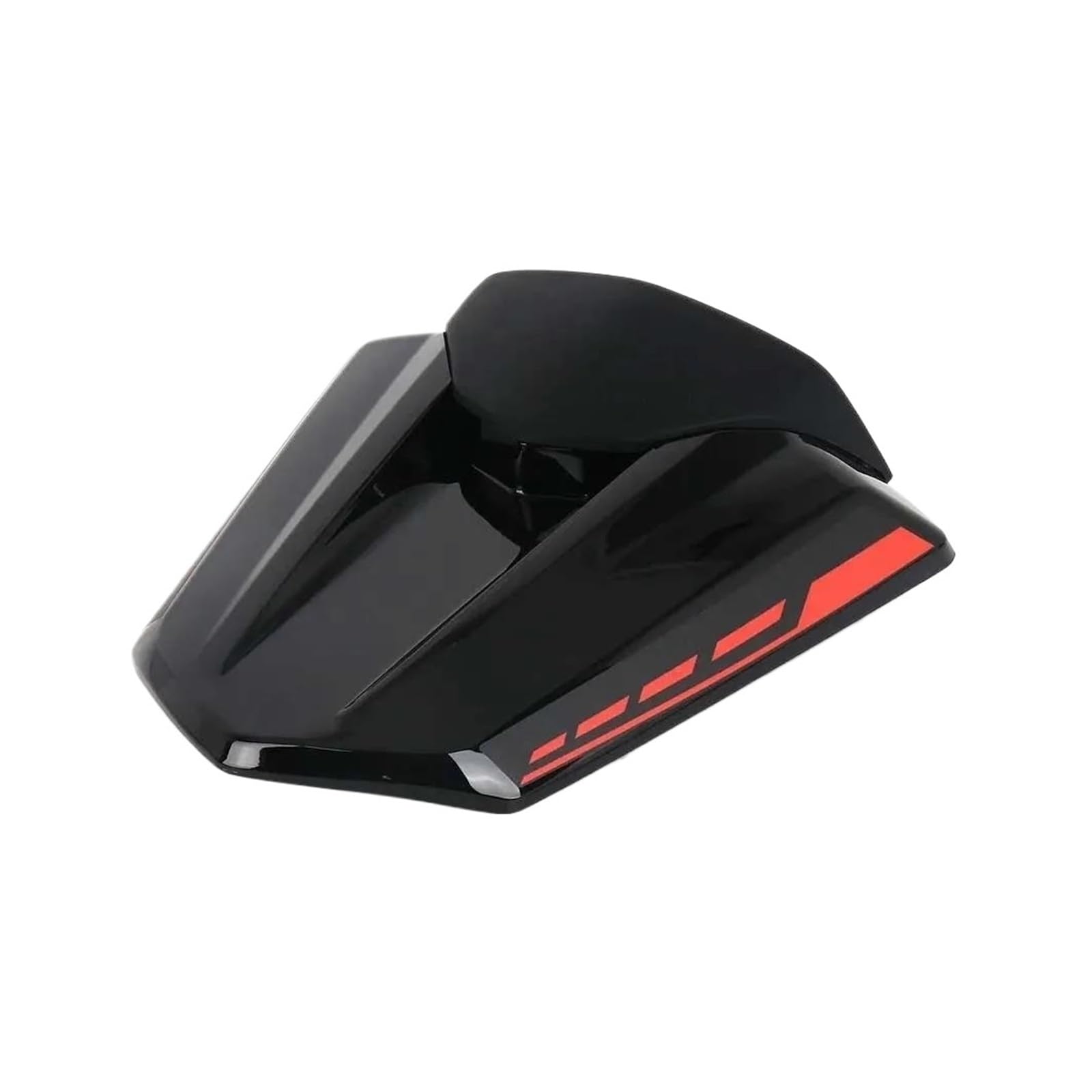 Motorrad Hinten Sozius-Sitz Für CB750 Hornet 2023 2024 Motorrad Zubehör Hinten Sozius Sitz Gugel Abdeckung Verkleidung Hinten Schwanz Abdeckung(Bright Black Red) von ETIGBG