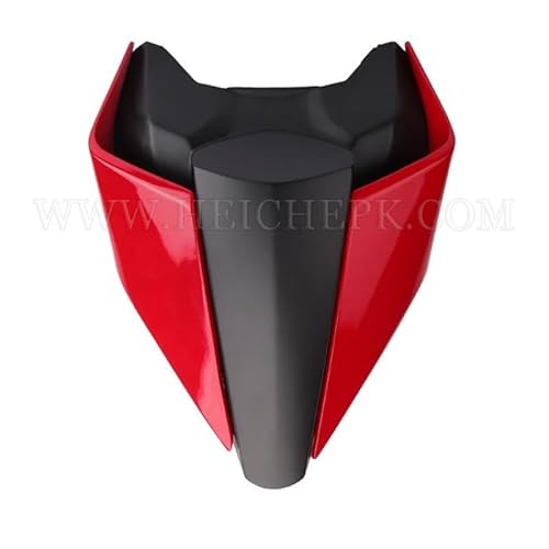 Motorrad Hinten Sozius-Sitz Für CBR650R CB650R 2019-2022 Motorrad Hinten Sitz Abdeckung Schwanz Abschnitt Verkleidung Gugel Hinten Schwanz Abdeckung Zubehör(Red) von ETIGBG