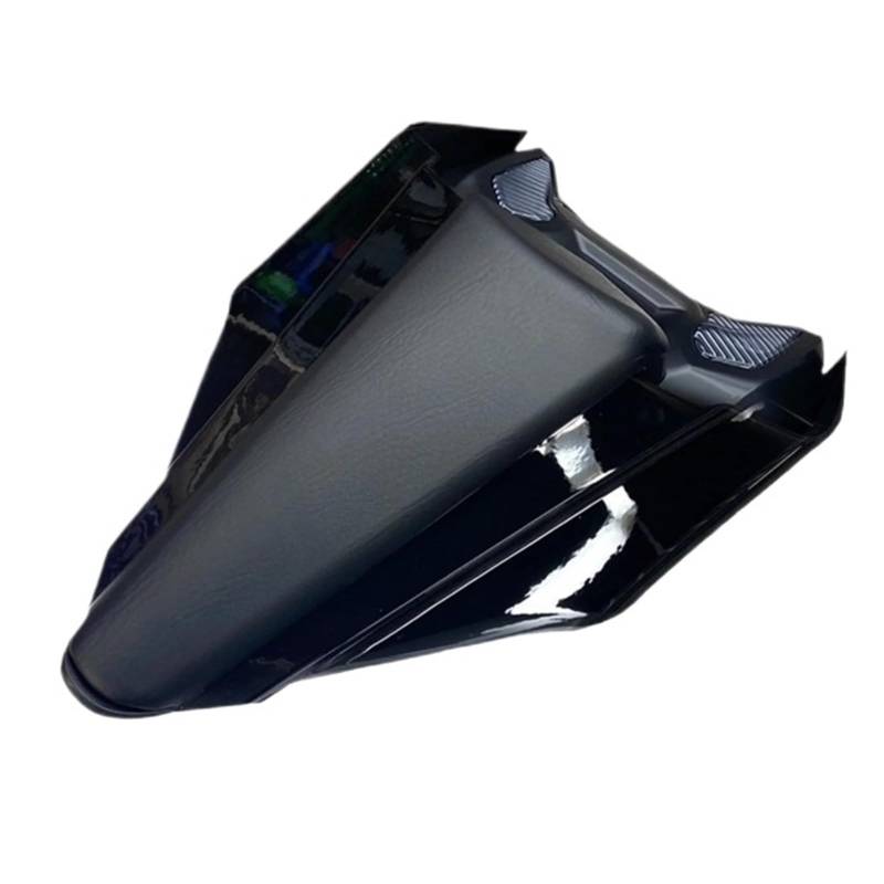 Motorrad Hinten Sozius-Sitz Für CBR650R Motorrad Zubehör Kotflügel Hinten Sitz Abdeckung Schwanz Abschnitt Verkleidung Gugel Hinten Sitz Kotflügel(Brilliant Black) von ETIGBG