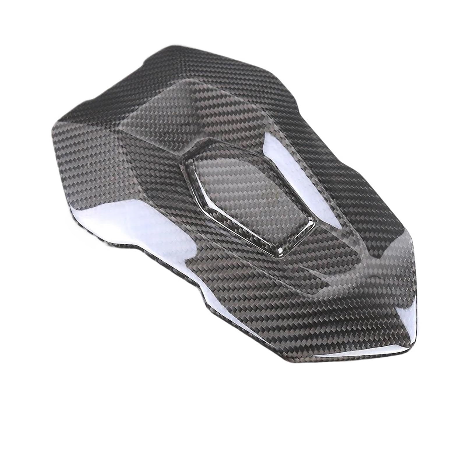 Motorrad Hinten Sozius-Sitz Für S1000R M1000R 2021 2022 2023 2024 Sozius Hinten Sitz Abdeckung Verkleidung Kit Motorrad Zubehör(Twill Weave Glossy 3) von ETIGBG